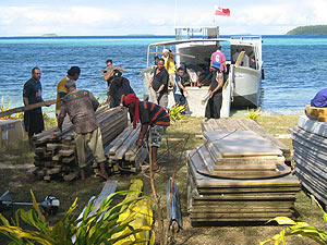 Shipping of cargo, freight and passengers in Vava�u Island Group