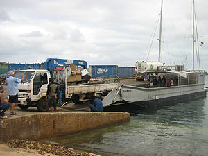 Shipping of cargo, freight and passengers in Vava�u Island Group